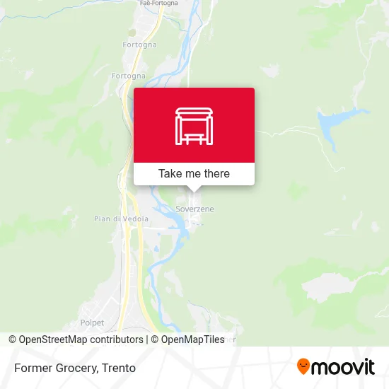 Former Grocery map