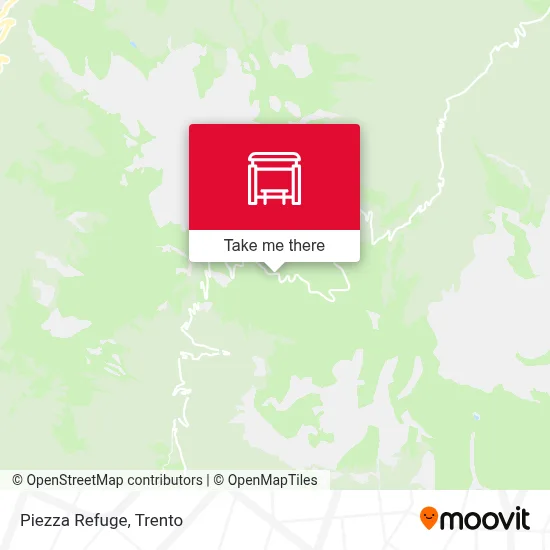 Piezza Refuge map