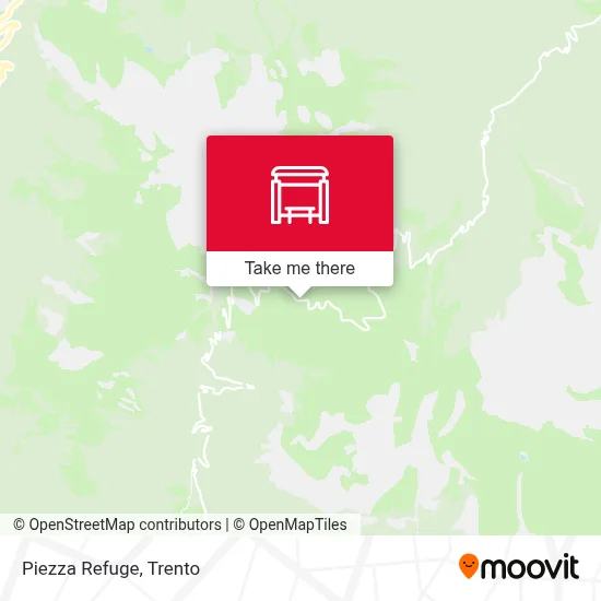 Piezza Refuge map