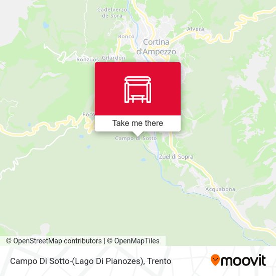 Campo Di Sotto-(Lago Di Pianozes) map