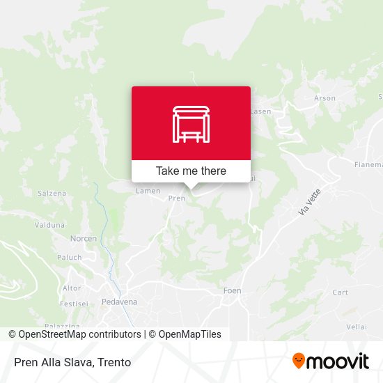Pren Alla Slava map