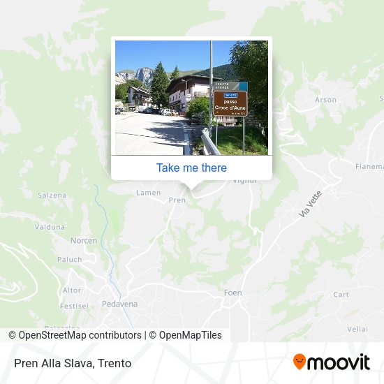 Pren Alla Slava map