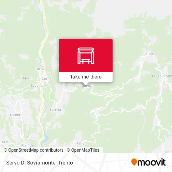 Servo Di Sovramonte map