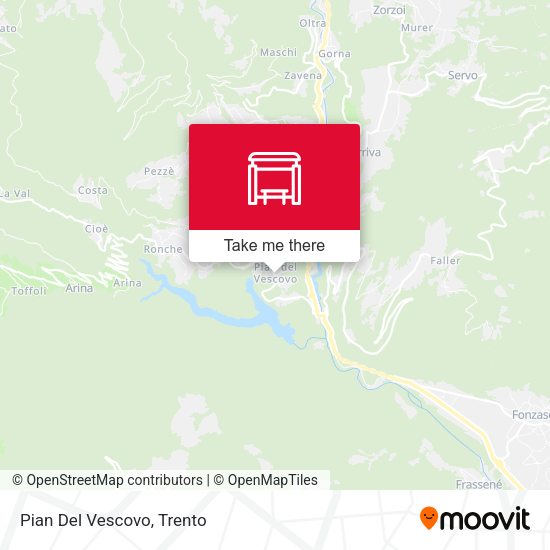 Pian Del Vescovo map