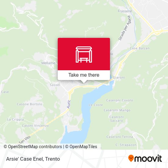 Arsie' Case Enel map