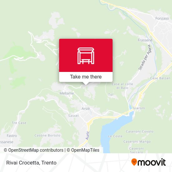 Rivai Crocetta map