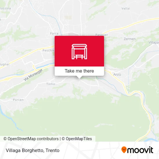 Villaga Borghetto map