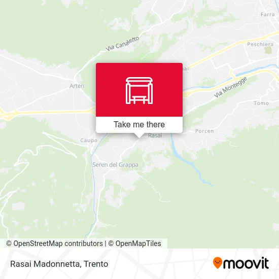 Rasai Madonnetta map