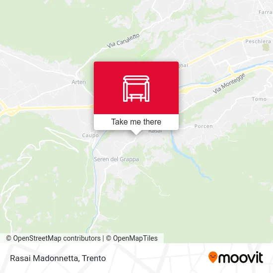 Rasai Madonnetta map