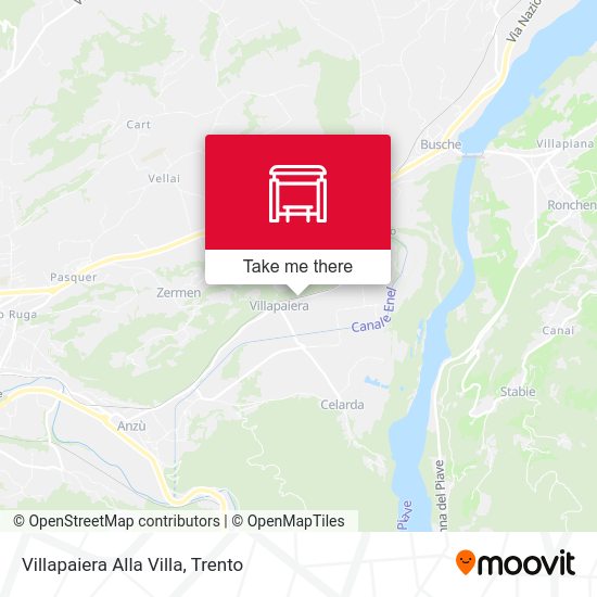 Villapaiera Alla Villa map