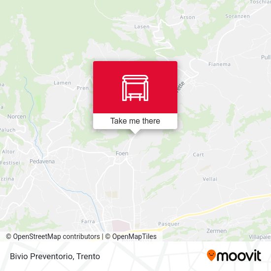 Bivio Preventorio map