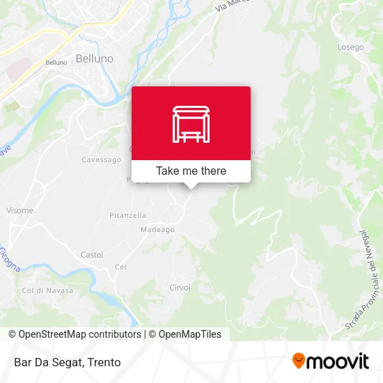 Bar Da Segat map