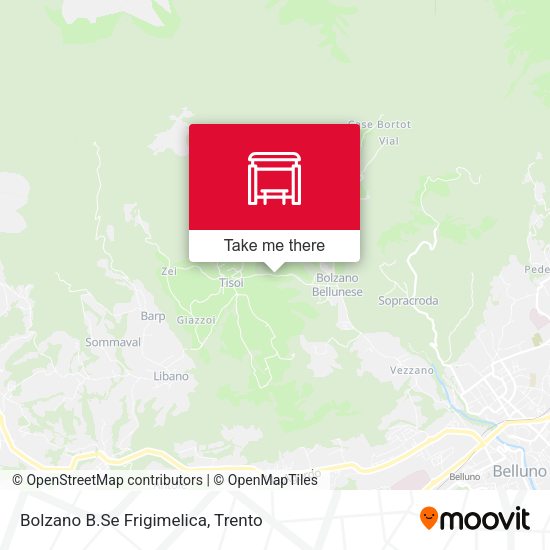 Bolzano B.Se Frigimelica map