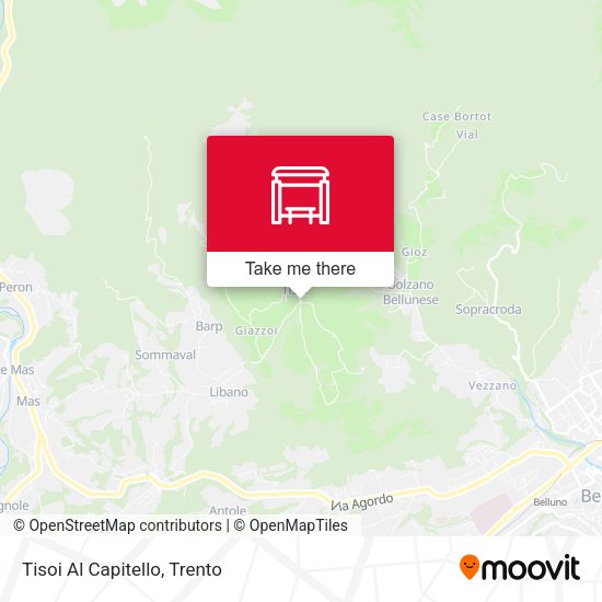 Tisoi Al Capitello map