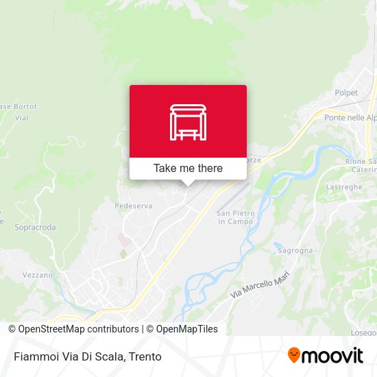 Fiammoi Via Di Scala map