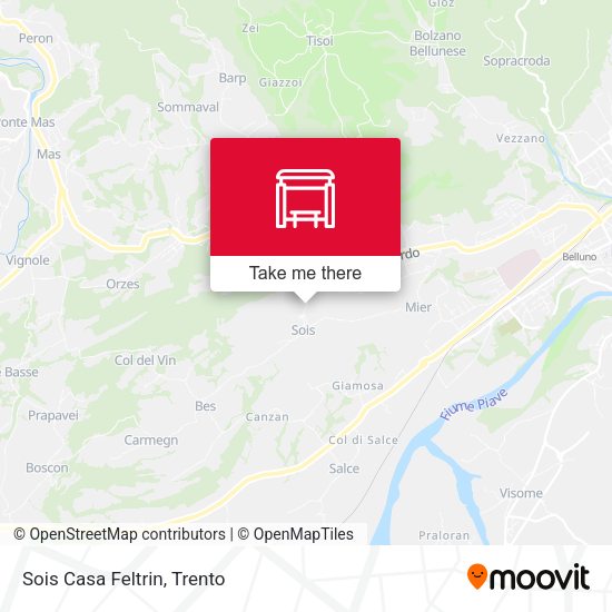 Sois Casa Feltrin map