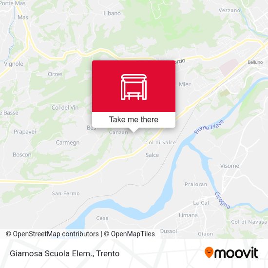 Giamosa Scuola Elem. map