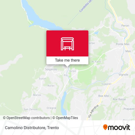 Camolino Distributore map