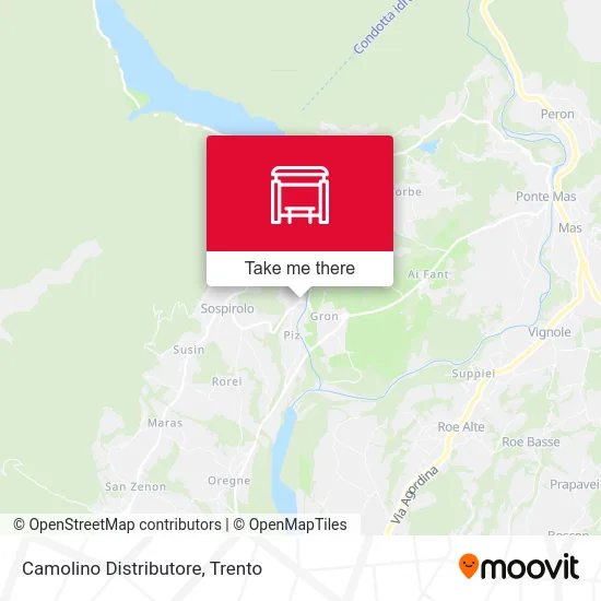 Camolino Gas Station map