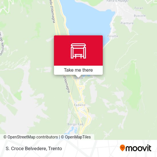 S. Croce Belvedere map
