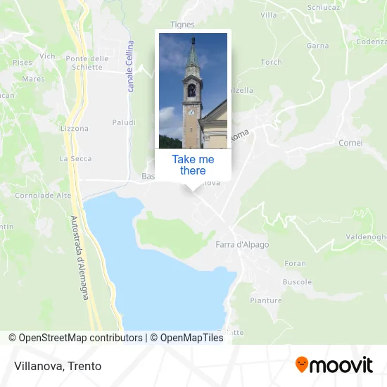 Villanova map