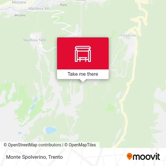 Monte Spolverino map