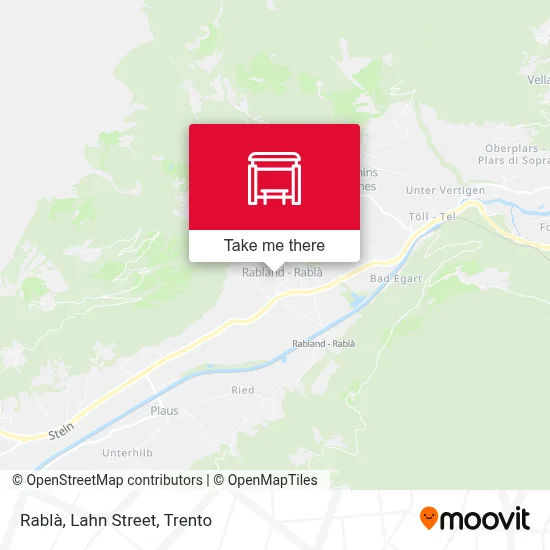 Rablà, Lahn Street map