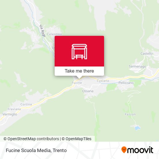 Fucine Scuola Media map