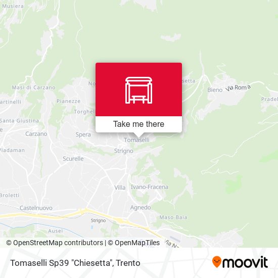Tomaselli Sp39 "Chiesetta" map