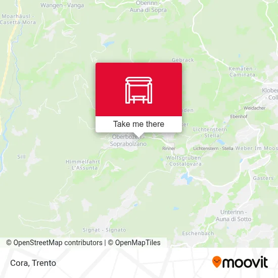Cora map