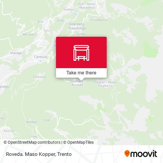 Roveda. Maso Kopper map