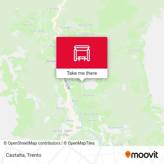 Castalta map