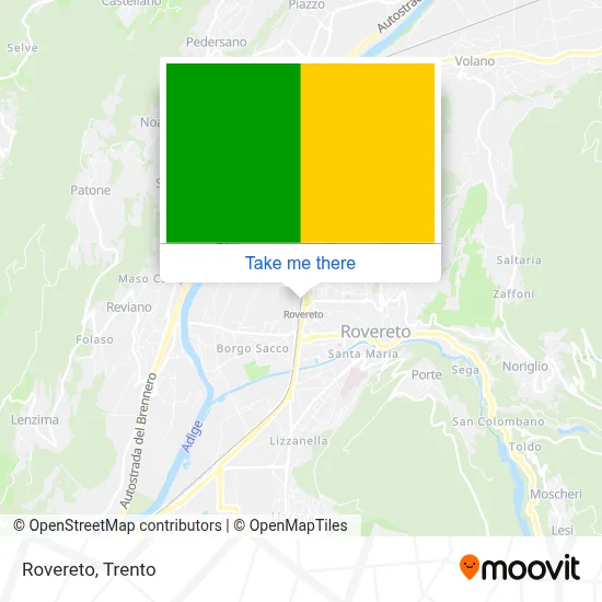 Rovereto map