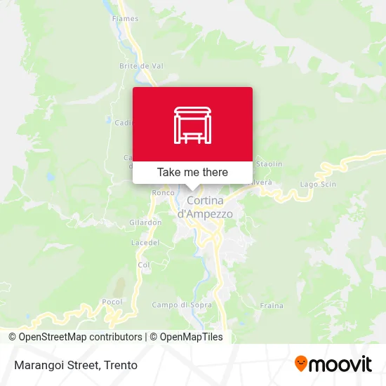 Marangoi Street map