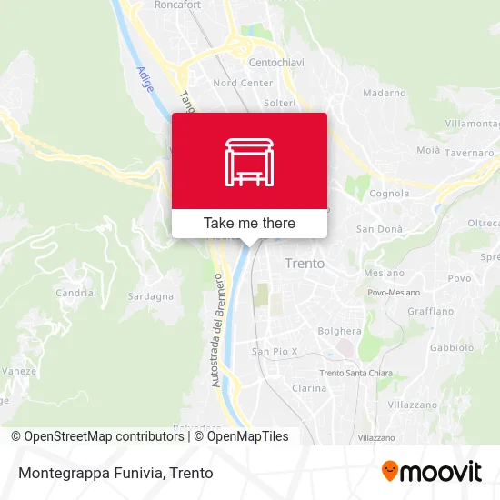 Montegrappa Cable Car map