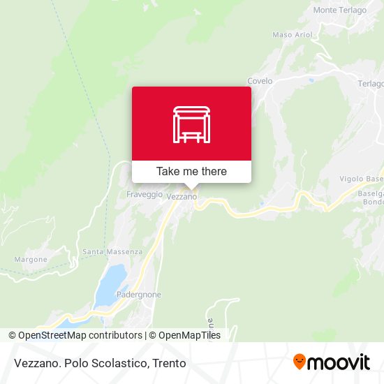 Vezzano. Polo Scolastico map