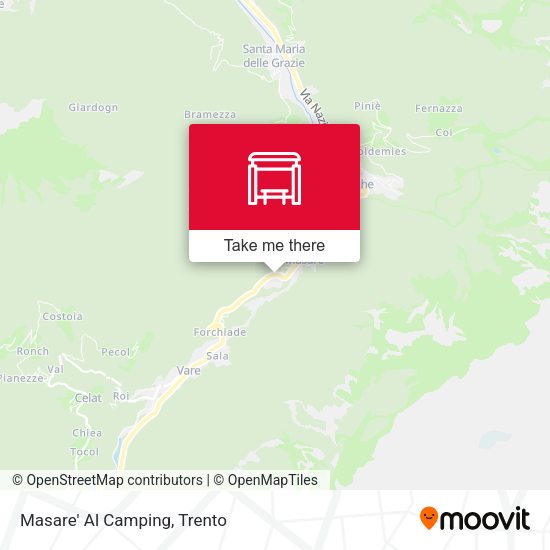 Masare' Al Camping map