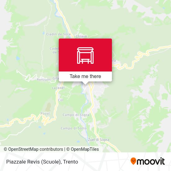 Piazzale Revis (Scuole) map