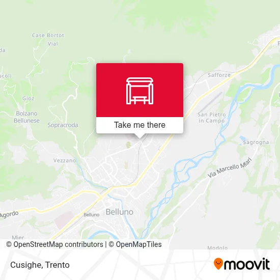 Cusighe map