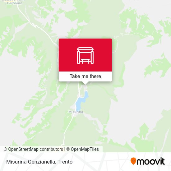 Misurina Genzianella map