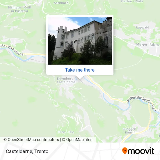 Casteldarne map