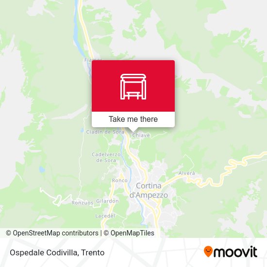 Ospedale Codivilla map