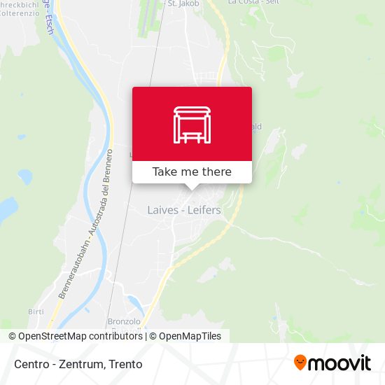 Centro - Zentrum map