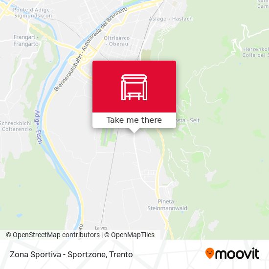 Zona Sportiva - Sportzone map