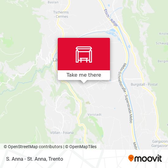 S. Anna - St. Anna map