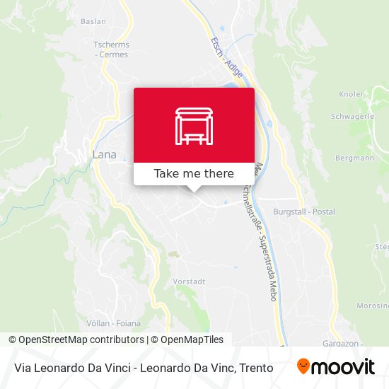 Via Leonardo Da Vinci - Leonardo Da Vinc map