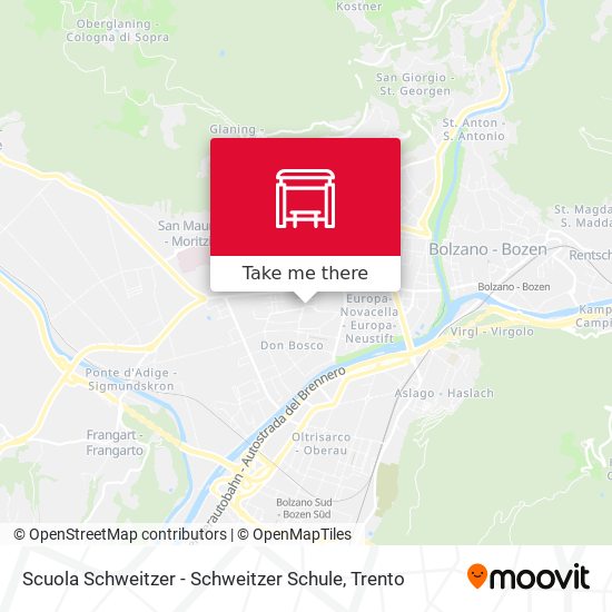 Scuola Schweitzer - Schweitzer Schule map