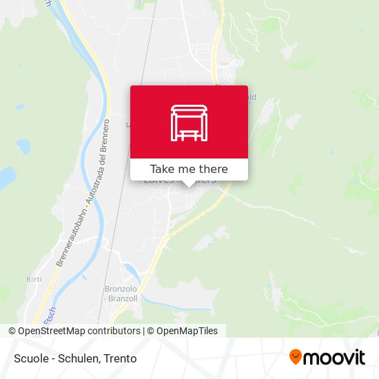Scuole - Schulen map