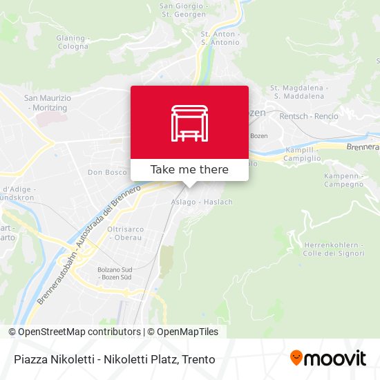 Piazza Nikoletti - Nikoletti Platz map