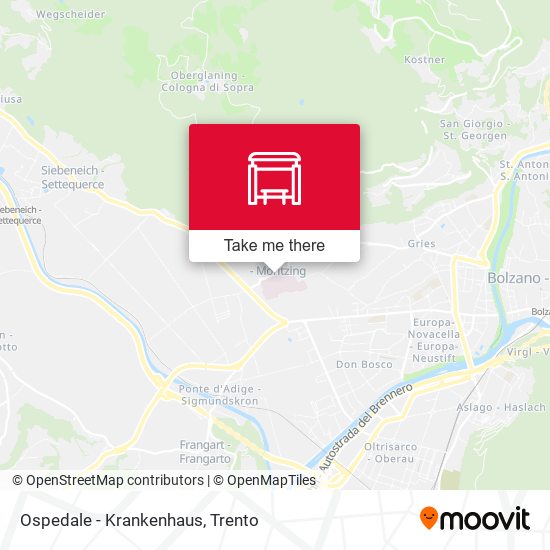 Ospedale - Krankenhaus map